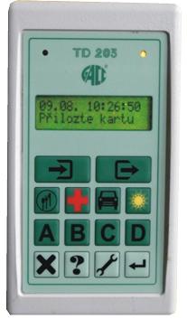 Docházkový terminál TD203A