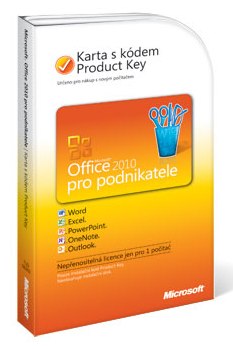 Microsoft Office Home and Business 2010 CZ OEM 