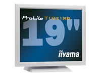 19" LCD iiyama T1931SR-W-5, repro, DVI, bílý