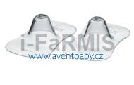 AVENT Chrni prs.bradavek Small-mal 2ks