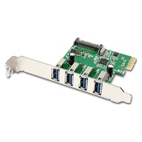 přídavná karta Axago USB 3.0 4 porty, PCIe