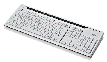 klávesnice Fujitsu KB521 USB CZ bílá