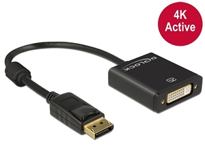 redukce Delock DisplayPort->DVI, M/F, aktivní