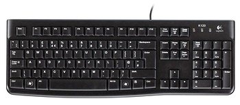 klávesnice Logitech K120 Business CZ, USB, černá