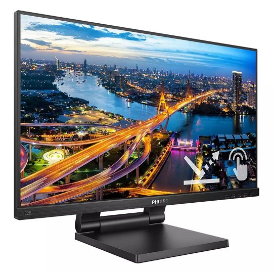 21.5" LCD Philips 222B1TC, repro, DP, HDMI, černý